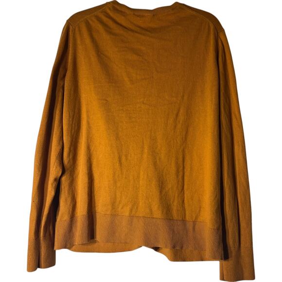 GAP Cardigan Sweater Women's XXL Crewneck Twee Academia Preppy Minimalist - Picture 3 of 7